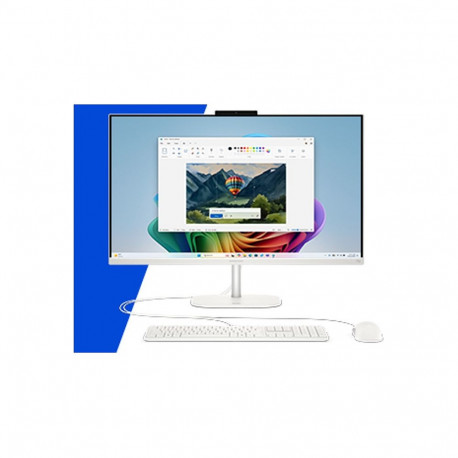 HP kõik-ühes lauaarvuti OmniStudio 27-cw0450ng 27 RYZ AI 5 330/16GB/512SSD/W11 Home, valge