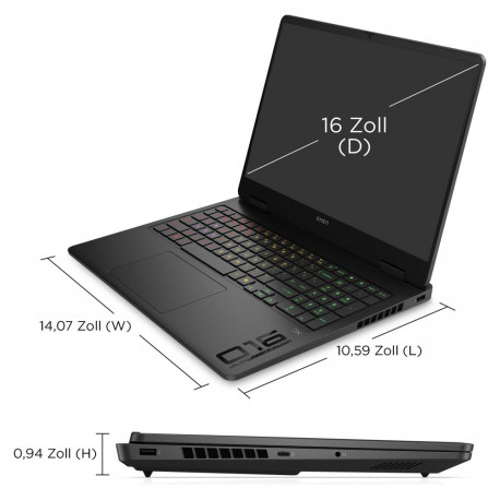 HP sülearvuti OMEN 16-am0471ng CU7 255H/16GB/512SSD/RTX5050/FreeDOS