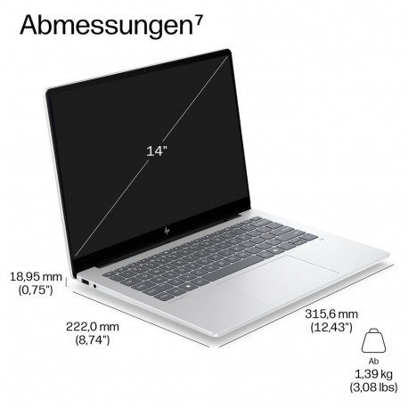 HP sülearvuti EliteBook 8 G2i CU7 355/32GB/1TBSSD/W11 Pro 1J Gar (DE)