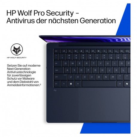 HP sülearvuti EliteBook X G2q SnapDragon X2E-90100/32GB/1TBSSD/W11 Pro LTE 5G 1J Gar (DE)