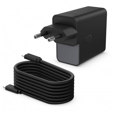 "N HP GaN Wall Charger - USB-C Netzteil - Wechselstrom 115/230 V - 100 watt - Europa - Schwarz"