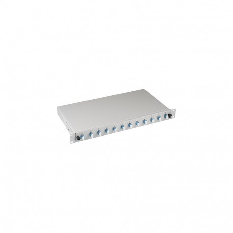 "EFB Elektronik B71921L48 - LC - Blue - Grey - Single mode - Metal - OS2 - 483 mm"