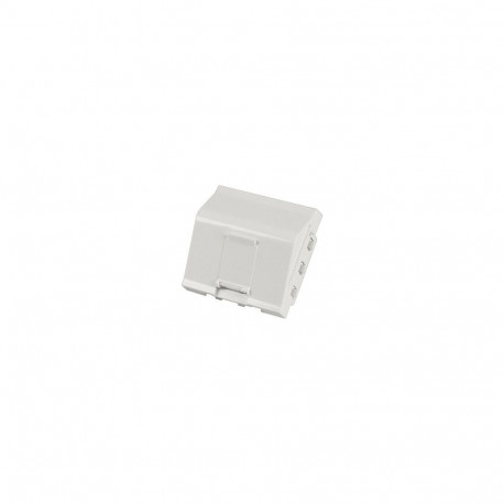 "EFB Zentralplatte 45x45mm für 1 Keystone, Auslass gewinkelt"