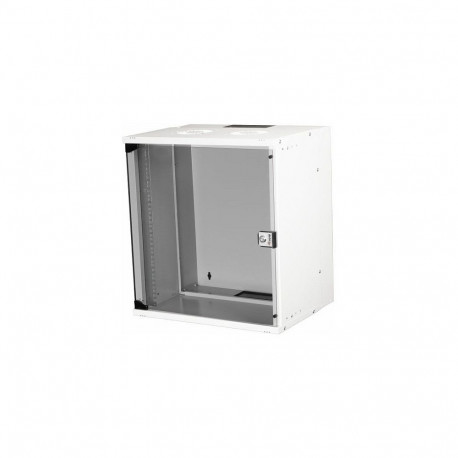 Equip 19" seinakapp klaasuksega ECO 540x400mm 12U, hall