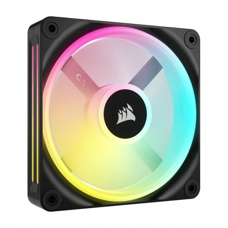 "Corsair ICUE LINK QX120 RGB Case Fan with Temperature Sensor"