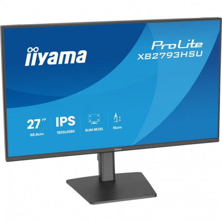 Monitor - iiyama ProLite XB2793HSU-B1 27" FHD 120Hz IPS HDMI DisplayPort Black