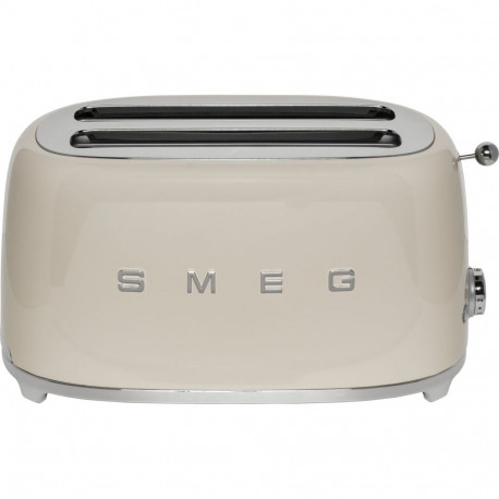 Toaster - SMEG TSF02CREU 4-Slice, 6 Browning Levels, Cream