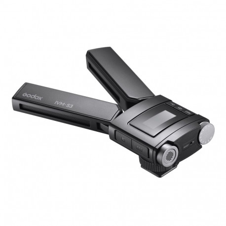 Microphone - Godox IVM S3 Stereo On Camera Microphone, dual mics, 15h battery