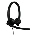 Headset - Logitech H570e Stereo MS Teams USB-C Black