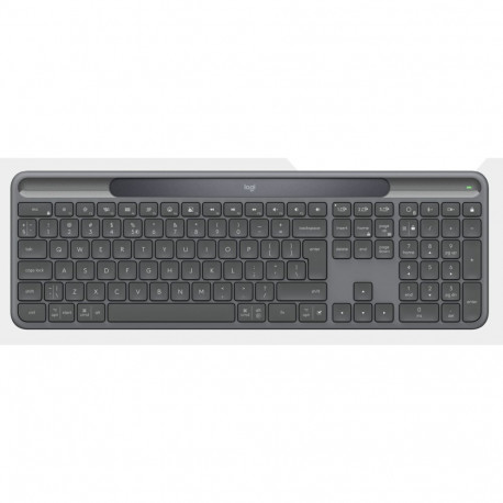 Keyboard - Logitech Signature Slim Solar+ K980 Wireless US International Graphite