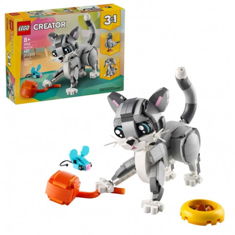 Construction Set - LEGO Creator 3 in 1 Playful Cat LEGO Creator 3 in 1 31163 Playful Cat Model