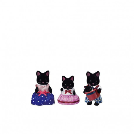 SYLVANIAN FAMILIES Midnight Cat Family