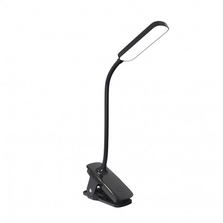 Wozinsky VT-01 Mini LED Reading Lamp with Clip and USB-C Cable 80cm - Black
