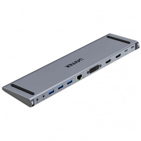 Unitek dokijaam USB-C DisplayLink 4K@30Hz 5Gbps PD 100W