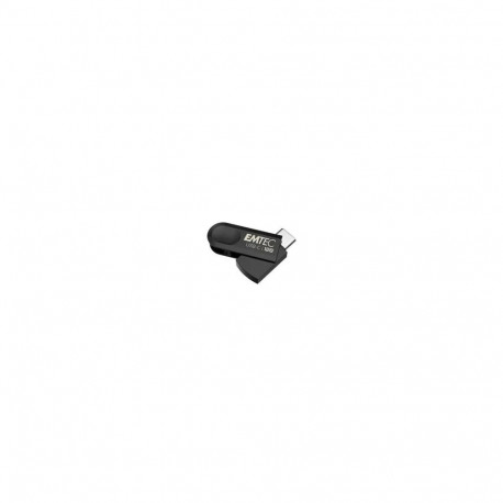 Emtec C280 USB flash drive 128 GB USB Type-C 3.2 Gen 1 (3.1 Gen 1) Black