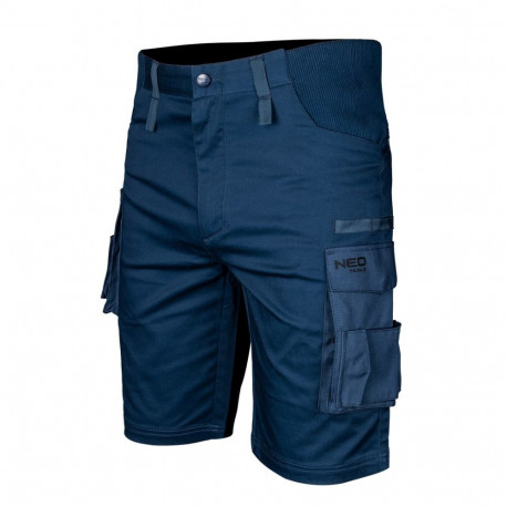 lühikesed püksid Mix&Match, kummipael vöökohal, suurus XL, tumesinised