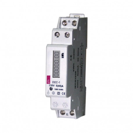 METER modulaarne elektriarvesti 1F DEC-1