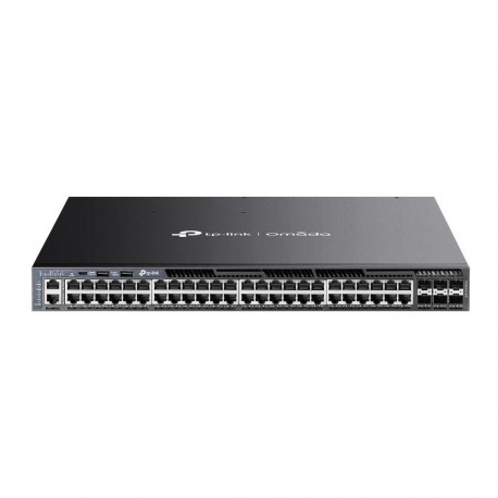 TP-LINK võrgulüliti SG6654XHP Omada, L3-tüüpi, 2x USB 2.0, 1x konsool, 48 PoE+ porti, 1440W