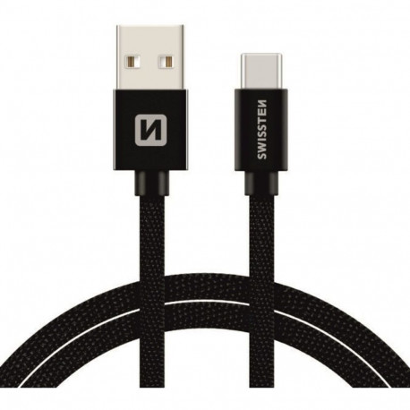 USB kaabel Swissten USB-A - USB-C, 1.2m, must