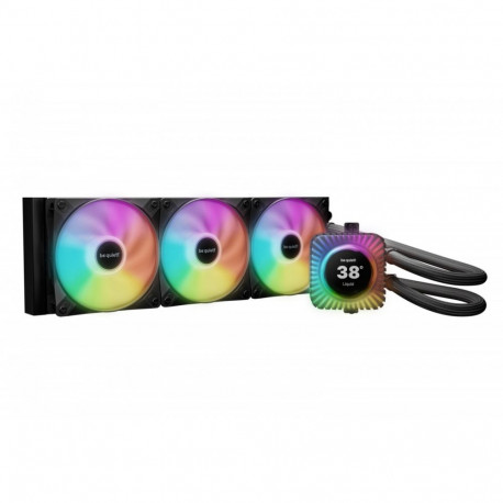 protsessorijahuti Light Loop IO LCD 360mm, must