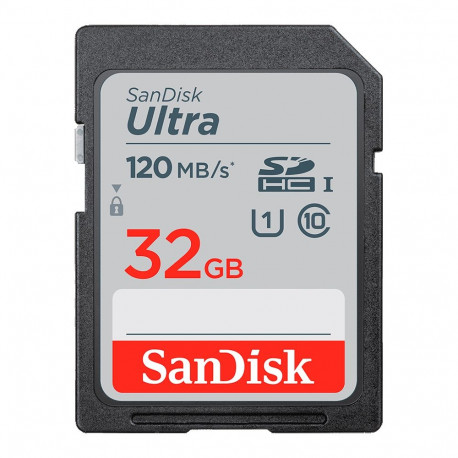 SANDISK Ultra 32GB SDHC Memory Card 100MB/s
