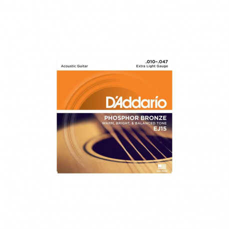 D'Addario akustilise kitarri keeled EJ15 (10-47)