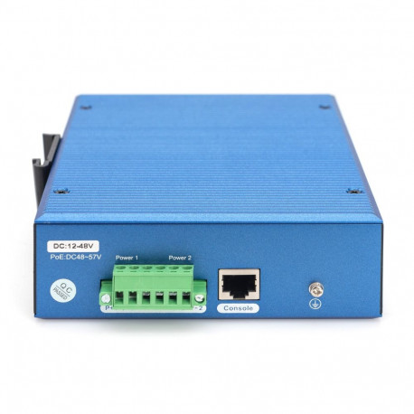 Digitus tööstuslik hallatav L3 kommutaator 8+4 10G uplink porti Gigabit Ethernet PoE