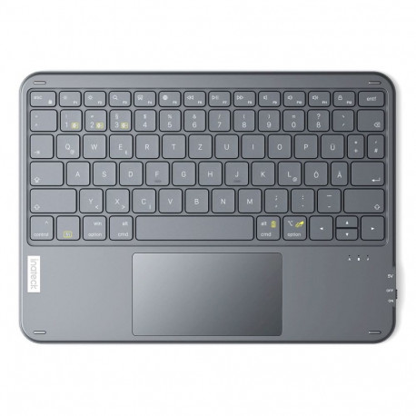 Inateck KB01105_GRAY mobile device keyboard QWERTZ Bluetooth Grey