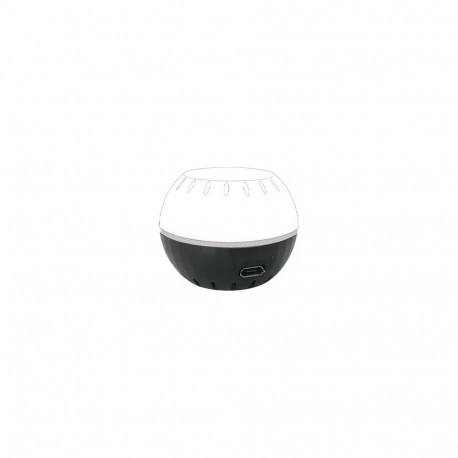 Shelly USB-lisamoodul H&T, sensori toiteadapter, must
