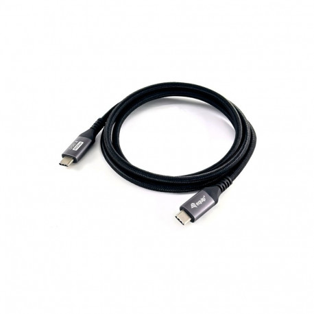 Equip USB 4 Gen 3 C to C Cable, M/M, 2.0m, PD3.1 240W, 8K/60Hz, 40Gbps, Black