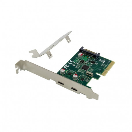Conceptronic PCIe-kaart EMRICK 2-pordiline USB 3.2 Gen 2 Type-C
