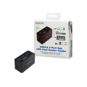 Logilink Card Reader extern mit 3xUSB 3.0 HUB AiO Cardreader