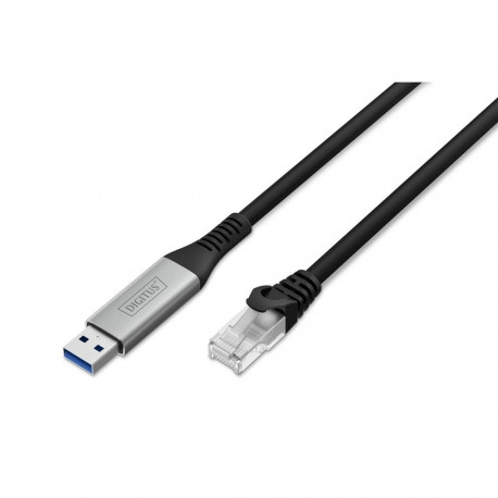 DIGITUS Ethernet-kaabel USB 3.2.RJ45 1Gbit/s 10m