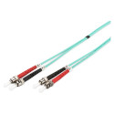 "DIGITUS LWL Patchkabel ST -> ST 2.00m Multimode Duplex OM3"