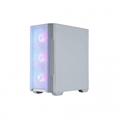 "MSI MAG forGE M100R WHITE MATX Case with Window, without Power Supply"