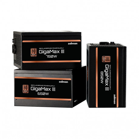 Zalman ATX-toiteplokk GigaMax GVIII 850W, must