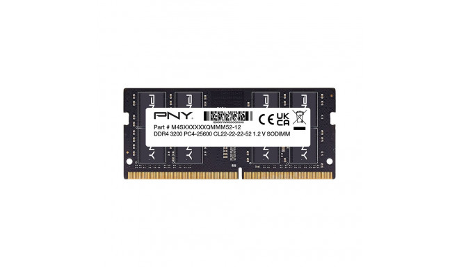 "16GB PNY SODIMM Performance 3200MHz (black) Version SI"