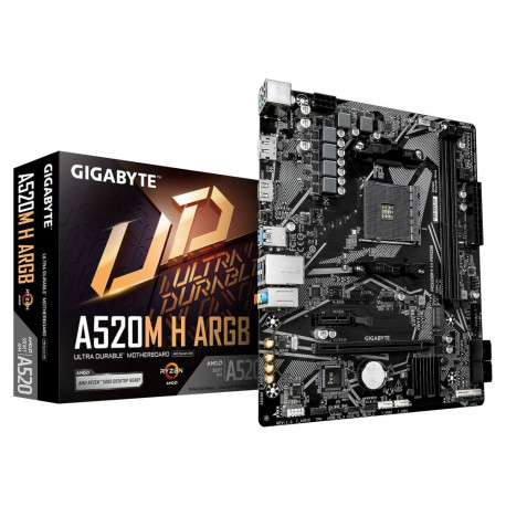Gigabyte A520M H ARGB (A520, AM4, mATX, DDR4)