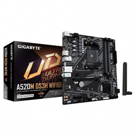 Gigabyte A520M DS3H WiFi6E (A520, AM4, mATX, DDR4)
