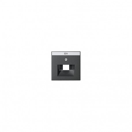 "GIRA 028428 Abdeckung BSF UAE/IAE/ISDN System 55 anthrazit"