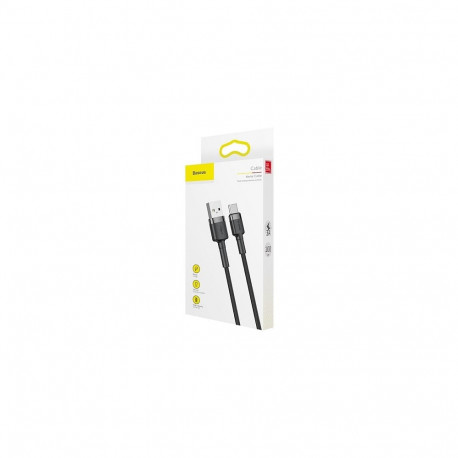 "Baseus Cafule USB Type A - Type C M/M 1m (Noir/Gris)"
