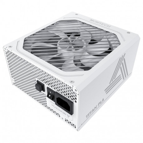 "Montech Titan PLA 750W - 80 PLUS & Cybenetics Platinum, modular, PCIe 5.1 - 750 Watt, weiß"