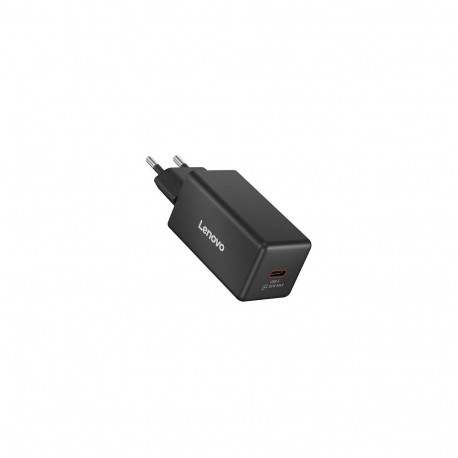 "N Lenovo 65W Mini USB-C GaN Ladegerät/ Netzteil Schwarz, 1x USB-C"