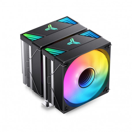 "K Jonsbo CR-3000 CPU-Kühler Dual Tower, ARGB - 2x 120 mm, schwarz"
