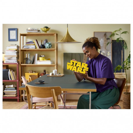 "LEGO Star Wars Logo aus LEGO Steinen 75407"