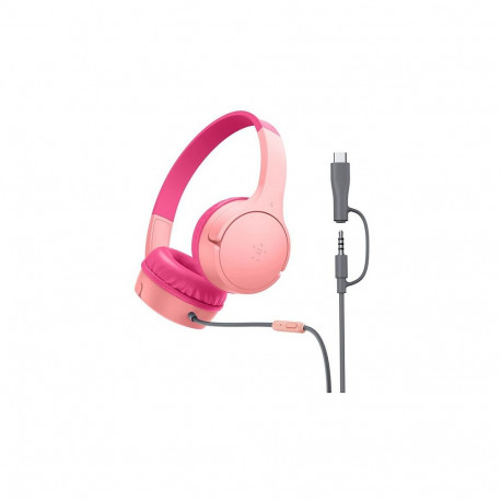"Belkin SoundForm kabelgeb.On-Ear Kopfhrer f.Kinder,pk.AUD010hqPK"