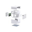 "Jonsbo N2 Mini-ITX NAS Gehäuse - weiß"