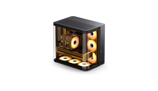 "Jonsbo TK-2 2.0 Midi-Tower, Tempered Glass - schwarz"