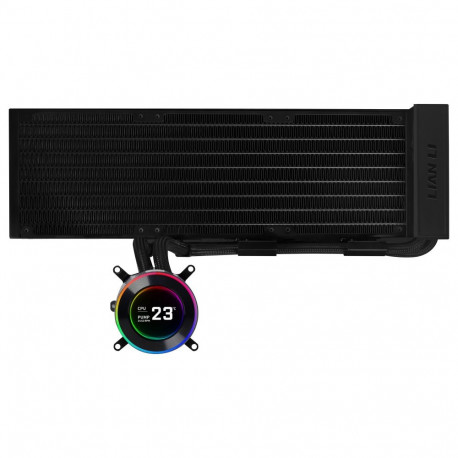K Lian Li AiO-vesijahutus HYDROSHIFT II LCD-C 360N