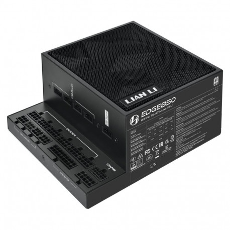 Lian Li toiteplokk EG0850 850W 80 PLUS Platinum, PCIe 5.1, ATX 3.1, must